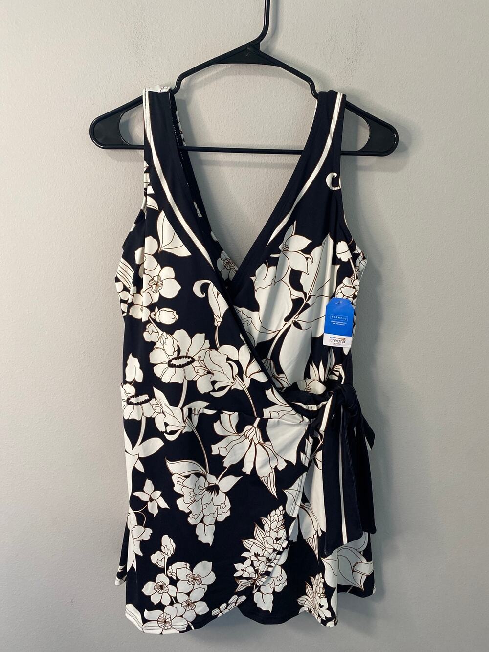 NWT Lands' End Women's Swim Dress Swimsuit Size 16W Plus